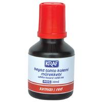 Kraf 445G Tahta Kalemi Mürekkebi 30Ml Kırmızı