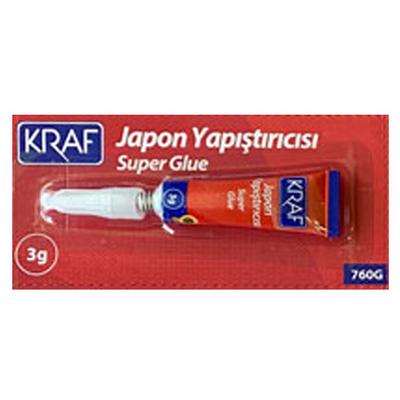 Kraf 760G Japon Yapıştırıcı 3Gr