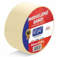 Kraf Maskeleme Bandı Kağıt Bant 50Mmx40m