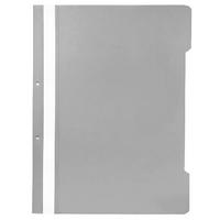 Plastik Telli Dosya 50'Li Paket Gri