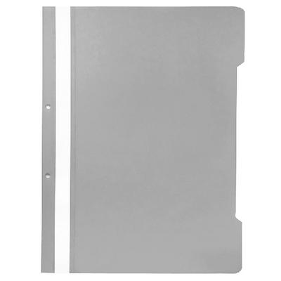 Plastik Telli Dosya 50'Li Paket Gri