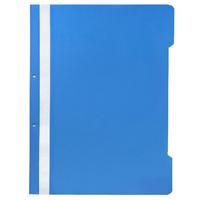 Plastik Telli Dosya 50'Li Paket Mavi