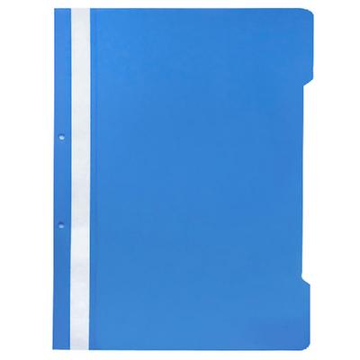 Plastik Telli Dosya 50'Li Paket Mavi