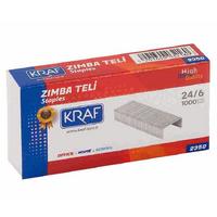 Kraf Zımba Teli 24/6 Beyaz