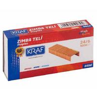 Kraf Zımba Teli 24/6 Sarı