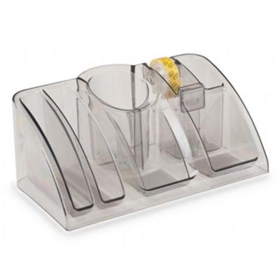 Mas 1438 Maxi Orion Masaüstü Kalemlik Şeffaf