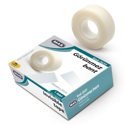 Mas 2633 Görünmez Bant 19Mmx33m