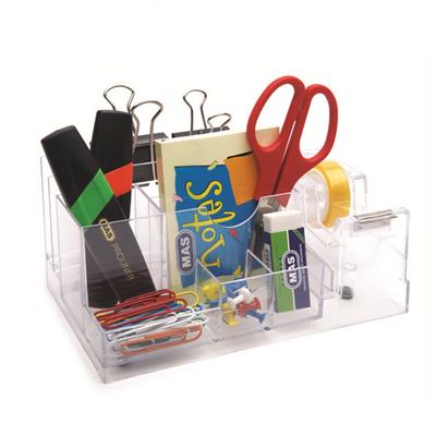 Mas 815 Masaüstü Bant Kesicili Plastik Kalemlik