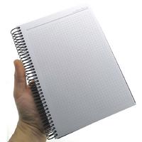 Mikro Sert Kapak Spiralli Defter 17X24cm 120 Yaprak Kareli Design Milk Shake