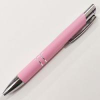 Mikro Bp-1001P Basmalı Tükenmez Kalem Pastel Pembe