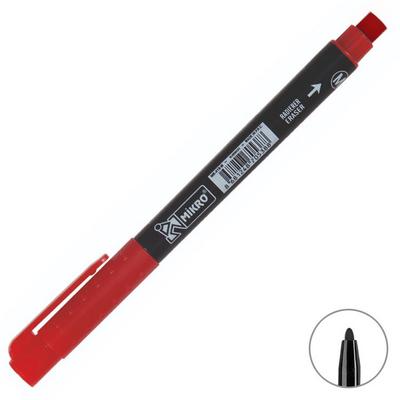 Mikro Mk-419 Permanent Asetat Cd Kalemi M Kırmızı