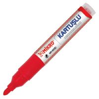 Mikro Mr-6019 Kartuşlu Tahta Kalemi Kırmızı