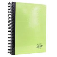 Mikro Sert Kapak Spiralli Defter 17X24cm 120 Yaprak Çizgili Yeşil