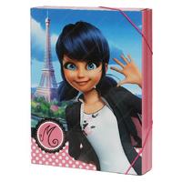 Mıraculous Uğur Böceği Lady Bug Lastikli Kutu Klasör 23X32cm Model 01