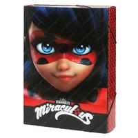 Miraculous Uğur Böceği Lady Bug Lastikli Kutu Klasör 23X32cm Model 02