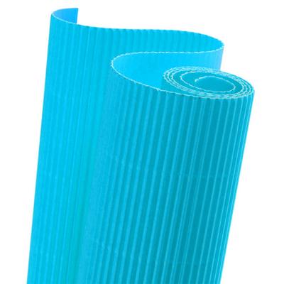 Oluklu Karton 50X70cm Açık Mavi