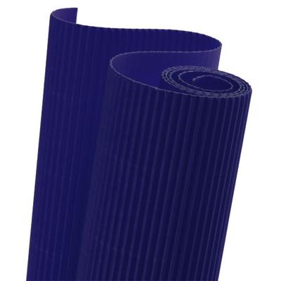 Oluklu Karton 50X70cm Lacivert