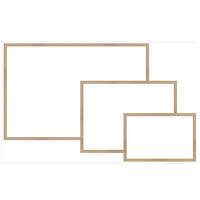 Panda Beyaz Yazı Tahtası Ahşap Çerçeveli 45X60cm