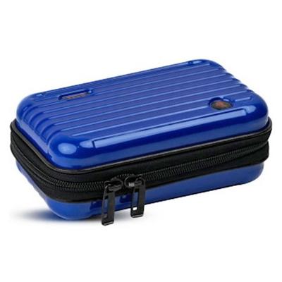 Us Polo 8346 Plastik Makyaj Kalem Çantası Mavi