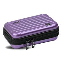 Us Polo 8348 Plastik Makyaj Kalem Çantası Mor