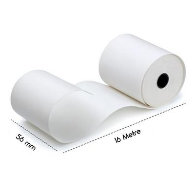 Termal Rulo Kağıt Pos Ve Yazar Kasa İçin 56Mmx16m
