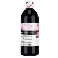 Red Apple Metalik Kumaş Boyası 500Ml Siyah