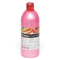 Red Apple Parmak Boyası 500Gr Simli Metalik Pembe
