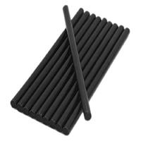 Renkli Mum Silikon Kalın Siyah