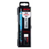 Rotring Tikky Versatil Kalem Silgi Ve Uç Set 0,7Mm Açık Mavi