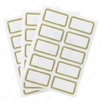 Keskin Color Tek Renk Okul Etiketi 3'Lü Paket Altın