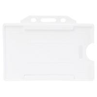 Kraf Kart Kabı Yatay Şeffaf