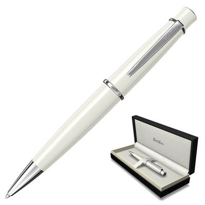 Scrikss Chic 62 Tükenmez Kalem Kutulu İnci Beyazı