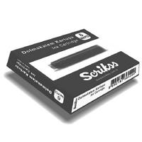 Scrikss Dolma Kalem Mürekkep Kartuşu 6'Lı Siyah