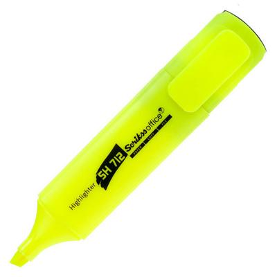 Scrikss Office Sh712 Fosforlu Kalem Sarı