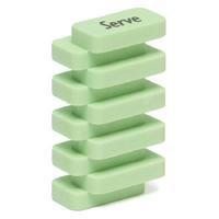 Serve Steps Silgi Pastel Açık Yeşil