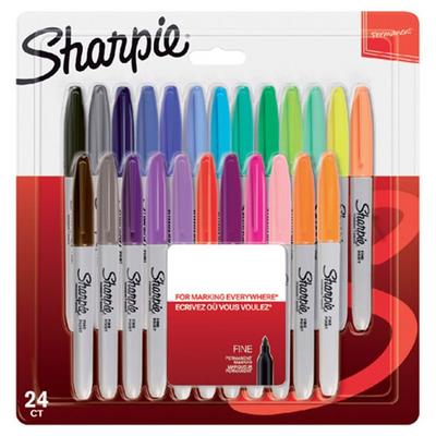 Sharpie Permanent Marker Fine 24 Renk