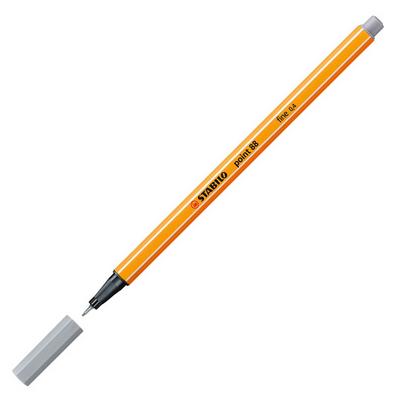 Stabilo Point 88/95 Keçeli Kalem Soğuk Gri