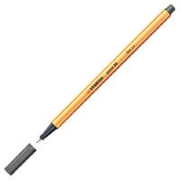 Stabilo Point 88/96 Keçeli Kalem Koyu Gri