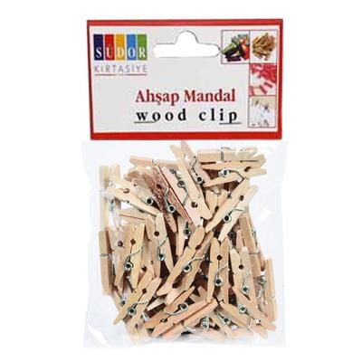 Südor Ahşap Küçük Mandal 2,5Cm