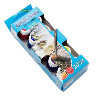 Südor Akrilik Boya Şişede 10 Renk