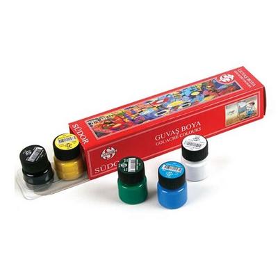 Südor Şişe Guaj Boya 6 Renk