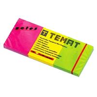 Temat Yapışkanlı Not Kağıdı 40X50mm 3'Lü Paket Renkli