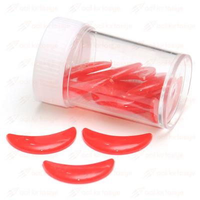 Acil Kırtasiye Plastik Ağız 10'Lu Paket Kırmızı