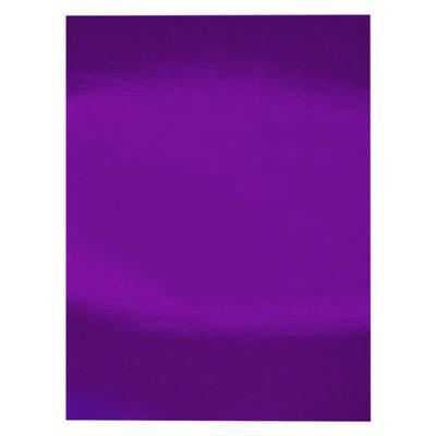 Aynalı Metalik Fon Kartonu 50X70 Mor