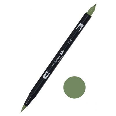 Tombow Abt Dual Brush 228 Gray Green - Yeşil Gri