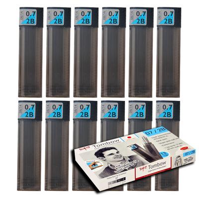 Tombow Versatil Kalem Ucu Min 0,7Mm 2B 12'Li Paket