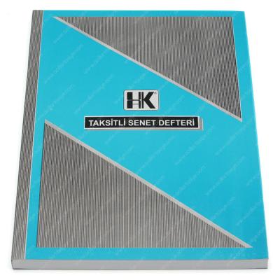 Ulaş Taksitli Senet Defteri Karton Kapaklı