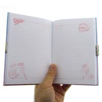 Uni Note 55004 Kilitli Hatıra Defteri 12X19cm Rainbow