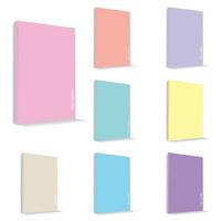 Çınar Defter Pp Spiralli A4 72 Yaprak Pastel Macaron Çizgili