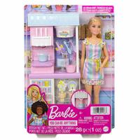 Barbie Hcn46 Dondurma Dükkanı Oyun Seti